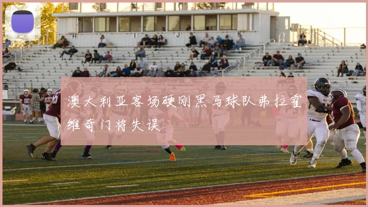 澳大利亚客场硬刚黑马球队弗拉霍维奇门将失误