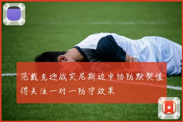 范戴克迎战突尼斯边中协防默契值得关注一对一防守效果